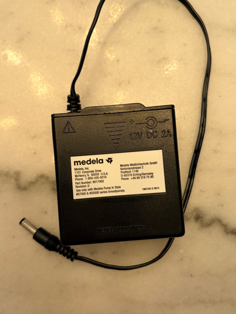 Medela 12V Battery Pack – Portable Pump Charger